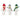 Felt So Good - Hanging Felt Mr. Snowman Handmade Felt Biodegradable Decor: Variety Pack – Home Accessories